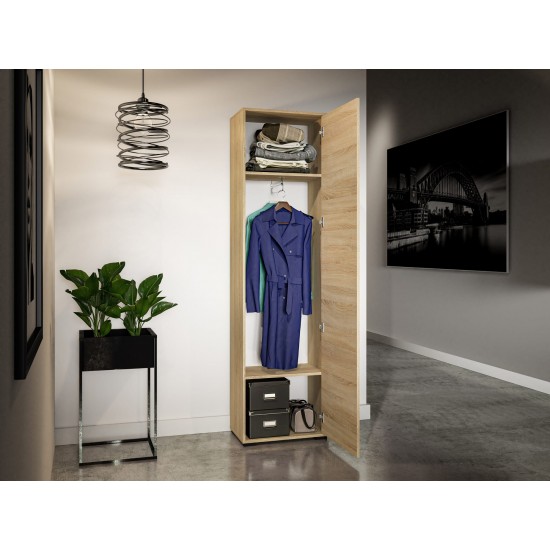 Caro 16 Sonoma light - wardrobe