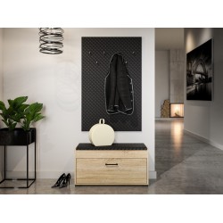 Caro 21 Black - polsterēts pakaramais