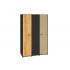 Colt 01 Gold craft oak/black-premium steel - 3D wardrobe