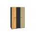 Colt 01 Gold craft oak/black-premium steel - 3D wardrobe