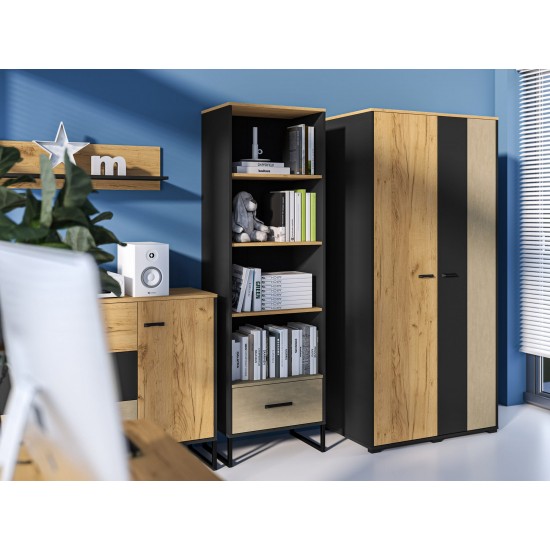 Colt 03 Gold craft oak/black-premium steel - 1D1S shelf