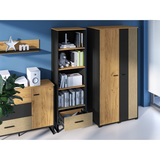 Colt 03 Gold craft oak/black-premium steel - 1D1S shelf