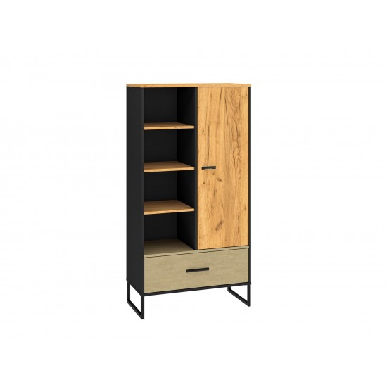 Colt 04 Gold craft oak/black-premium steel - 2D1S shelf