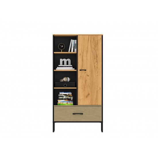 Colt 04 Gold craft oak/black-premium steel - 2D1S shelf