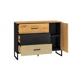 Colt 06 Gold craft ozols/melns - augstākās kvalitātes tērauds - 1D3S kumode