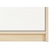 Drop 08-01 fjord beech-white/gray platinum - chest of drawers