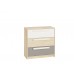 Drop 10-01 fjord beech/gray platinum - chest of drawers