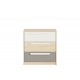 Drop 10-01 fjord beech/gray platinum - chest of drawers