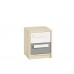 Drop 13-01 fjord beech-white/platinum gray - bedside table