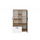 FINI 05 artisan oak body/white front/anthracite insert - shelf
