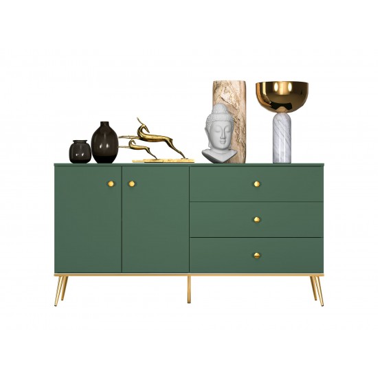 Forest 03 labrador - 2D3S chest of drawers