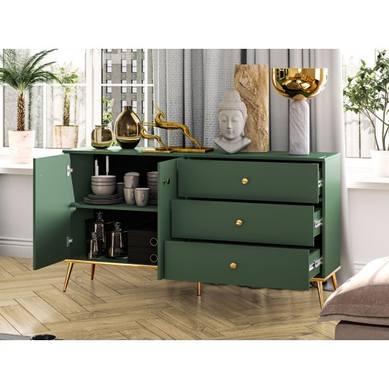 Forest 03 labrador - 2D3S chest of drawers