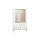 Goldin 03 Alpine white/White gloss - display cabinet