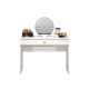 Goldin 10 Alpine white/Glossy white - dressing table