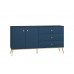 Marine 03 dark blue - 2D3S chest of drawers