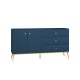 Marine 03 dark blue - 2D3S chest of drawers