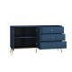 Marine 03 dark blue - 2D3S chest of drawers