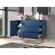 Marine 04 dark blue - 1D3S chest of drawers