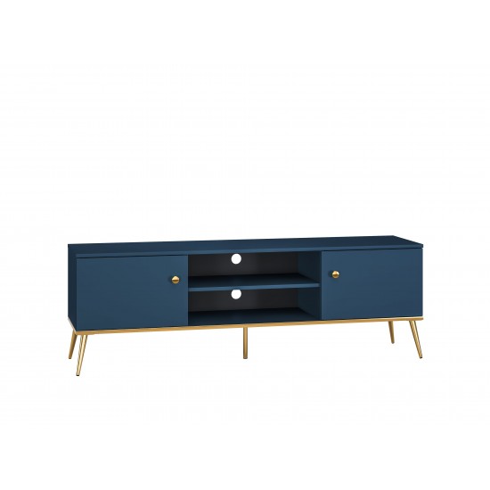 Marine 05 dark blue - 2D TV cabinet