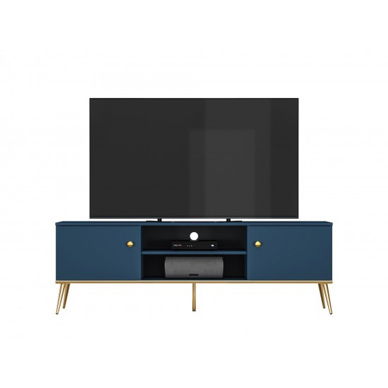 Marine 05 dark blue - 2D TV cabinet