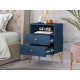 Marine 10 dark blue - 2S bedside table