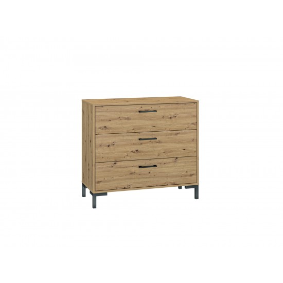 Nevio 09 Artisan oak - chest of drawers