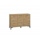 Nevio 10 Artisan oak - chest of drawers