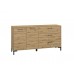Nevio 13 Artisan oak - chest of drawers Nevio 13 Artisan oak - chest of drawers