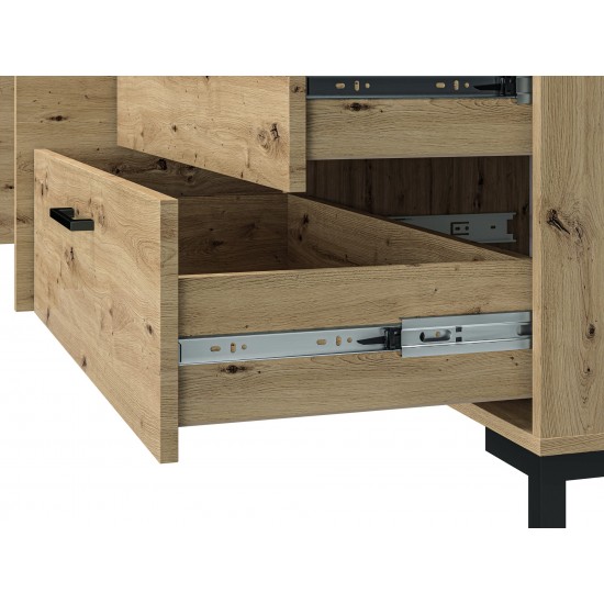 Nevio 13 Artisan oak - chest of drawers