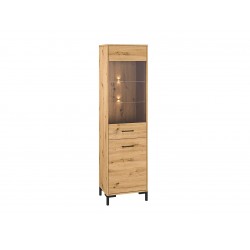 Nevio 18 Artisan oak - display cabinet