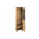 Nevio 18 Artisan oak - display cabinet