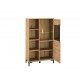 Nevio 19 Artisan oak - display cabinet