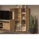 Nevio 19 Artisan oak - display cabinet