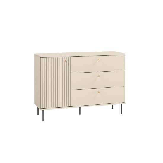 Sophie 05 cashmere - chest of drawers 1D3S