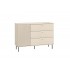 Sophie 05 cashmere - chest of drawers 1D3S