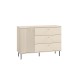 Sophie 05 cashmere - chest of drawers 1D3S