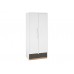 Torino 02 Alpine white/castello honey/graphite matt - wardrobe