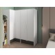 Torino 02 Alpine white/castello honey/graphite matt - wardrobe
