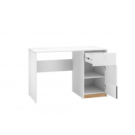 Torino 08 Alpine white/castello honey/graphite matt - desk