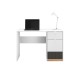 Torino 08 Alpine white/castello honey/graphite matt - desk