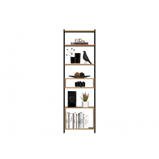 TRIS 02 artisan oak/black - shelf