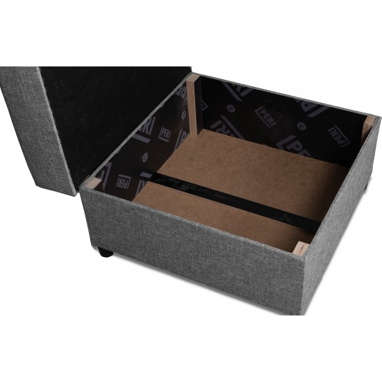 Poufs 70x70 Light gray