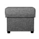 Pouf Tabit Dark gray
