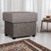 Pouf Tabit Combination of light and dark beige