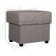 Pouf Tabit Dark gray