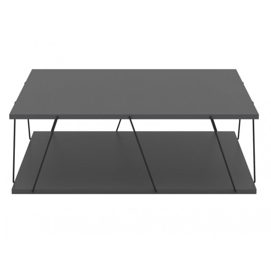 Kafijas galdiņš TARS Antracīta melns