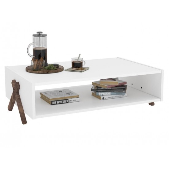 Kafijas galdiņš KIPP White
