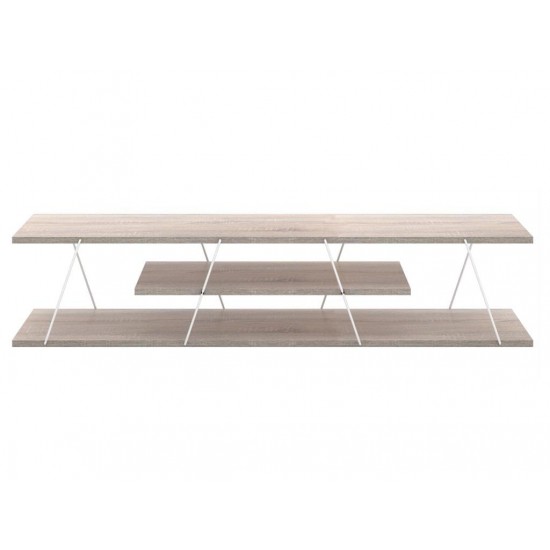 TV stand TARS Sonoma White