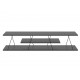 TV stand TARS Anthracite Black