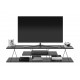 TV stand TARS Anthracite Black